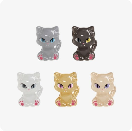 MEOVV GO HARD Character Luck Cat Phone Charm Set