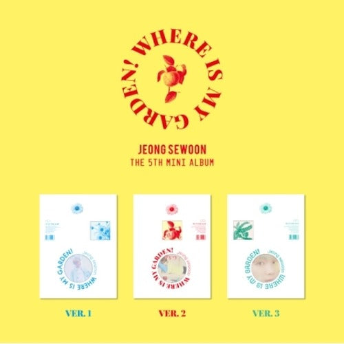 JEONG SEWOON - WHERE IS MY GARDEN! (5TH MINI ALBUM) - K-pop product