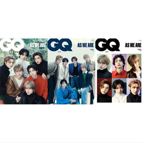 TWS GQ Korea November 2026 magazine covers