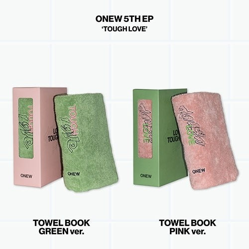 ONEW - 5TH EP TOUGH LOVE (TOWEL BOOK VER.) - K-pop product