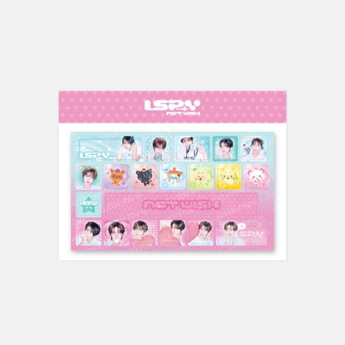 NCT WISH I SPY WISH LAND Keyboard Sticker