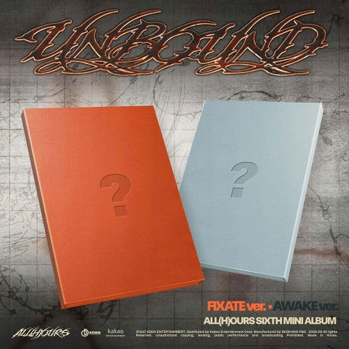 ALL(H)OURS 6TH MINI ALBUM UNBOUND Random K-pop album