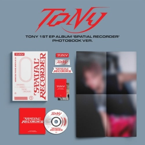 TONY - 1ST EP [SPATIAL RECORDER] (PHOTOBOOK VER.) - K-pop product