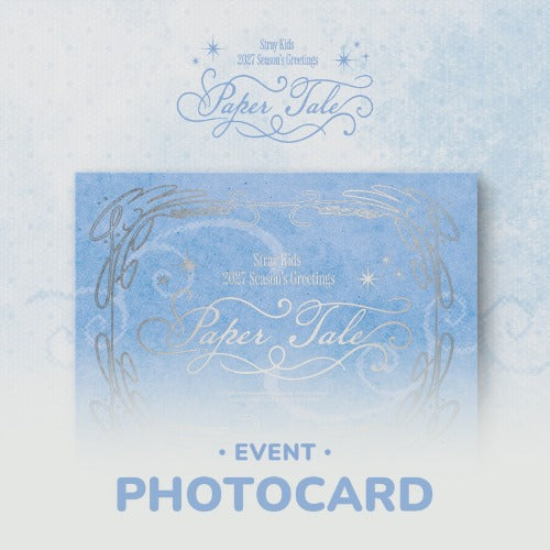 Stray Kids 2027 SEASON'S GREETINGS PAPER TALE K-pop merchandise