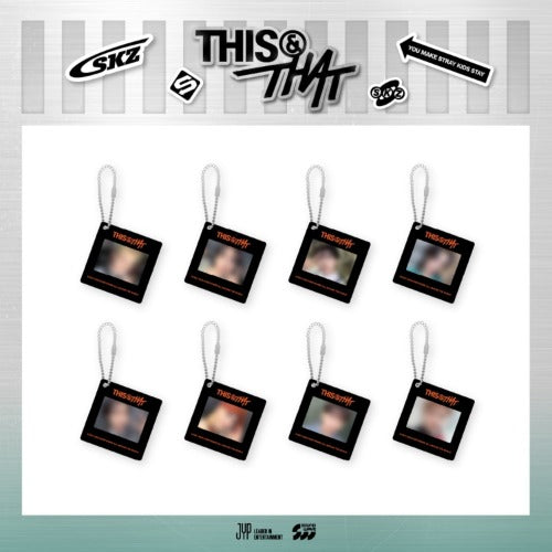 STRAY KIDS - THIS & THAT - PHOTO KEYRING
