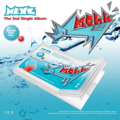 NEXZ - THE 2ND SINGLE ALBUM [MMCHK] (BREATH FILM VER.) - K-pop product