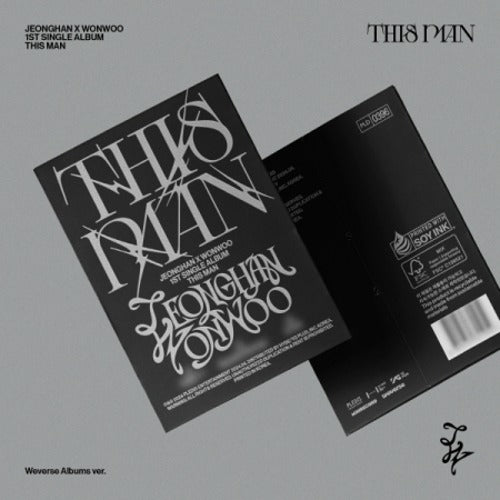 JEONGHAN X WONWOO - [THIS MAN] (1ST SINGLE ALBUM) WEVERSE ALBUMS VER. - K-pop product