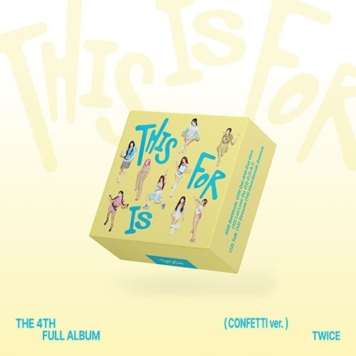 TWICE - [THIS IS FOR] (THE 4TH FULL ALBUM) (CONFETTI VER.) - K-pop product