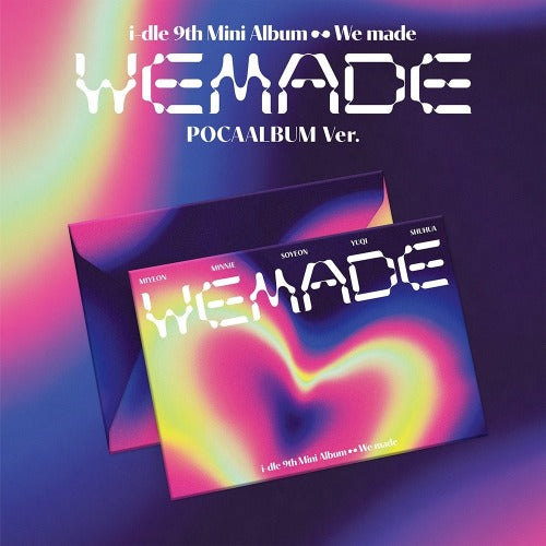 i-dle 9TH MINI ALBUM [WE MADE] K-pop album