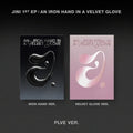 JINI - 1ST EP : AN IRON HAND IN A VELVET GLOVE [PLVE] - officiële K-pop release