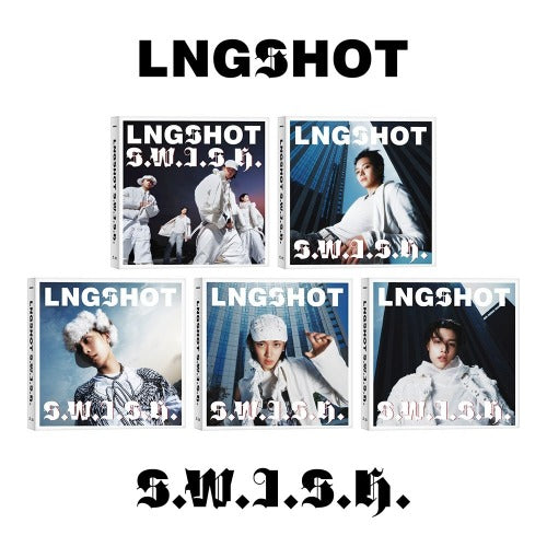 LNGSHOT S.W.I.S.H. Standard Ver. album met vijf random covers