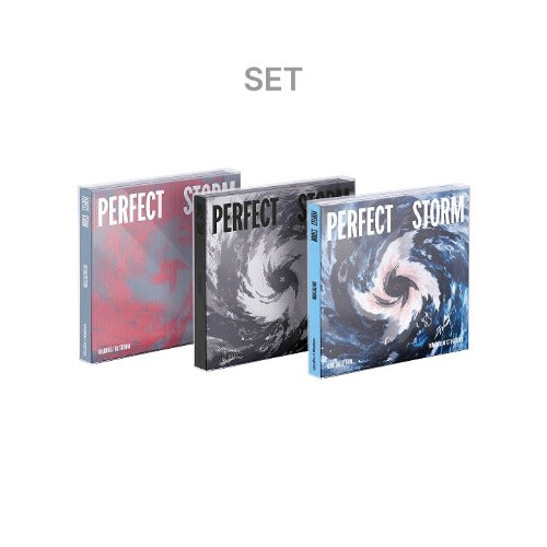 TXT PERFECT STORM 3 Ver. Set met Weverse POB