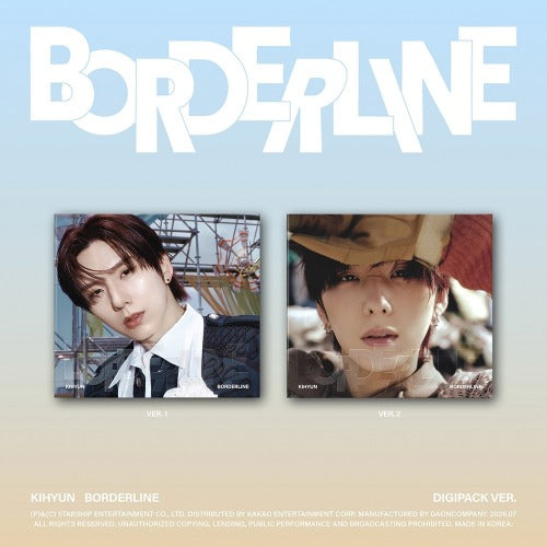 KIHYUN - EP [BORDERLINE] (DIGIPACK VER.) - K-pop product