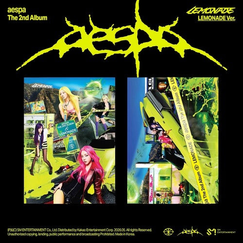 aespa - THE 2ND ALBUM [LEMONADE] (LEMONADE VER.) - K-pop product