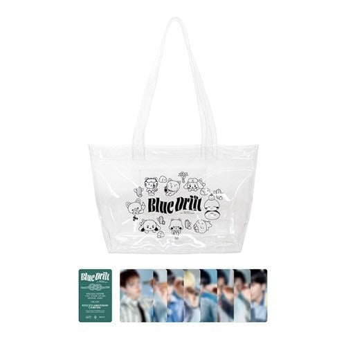 ATEEZ 8th Anniversary Clear Shopper Bag K-pop merchandise