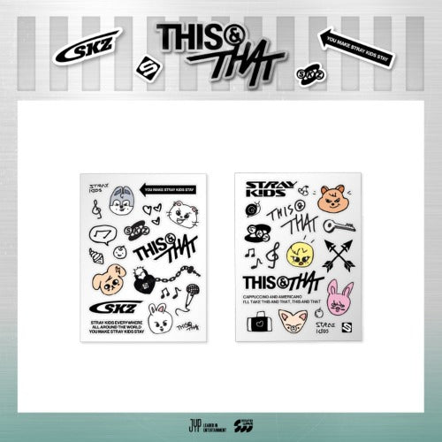 STRAY KIDS - THIS & THAT - TATTOO STICKER
