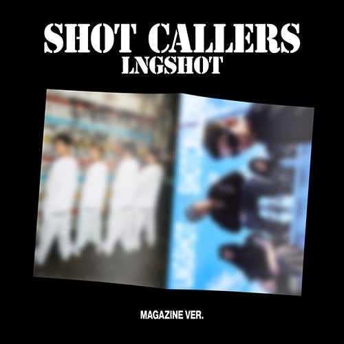 LNGSHOT - EP [SHOT CALLERS] (MAGAZINE VER.) - K-pop product