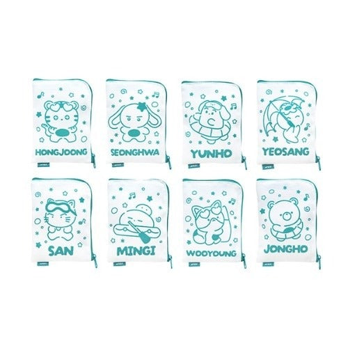 ATEEZ 8th Anniversary Mini Pouch K-pop merchandise