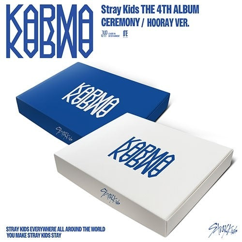 STRAY KIDS - THE 4TH ALBUM [KARMA] (CEREMONY VER., HOORAY VER.) - K-pop product