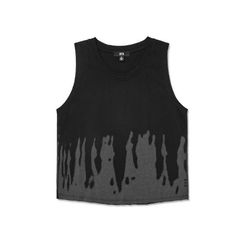 BTS WORLD TOUR ‘ARIRANG’ 2nd Drop – SLEEVELESS T-SHIRT CROP FIT (BLACK) K-pop merchandise