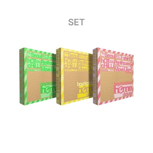 BOYNEXTDOOR 1st Studio Album Repackage HOME: DELUXE 3EA 1SET K-pop album