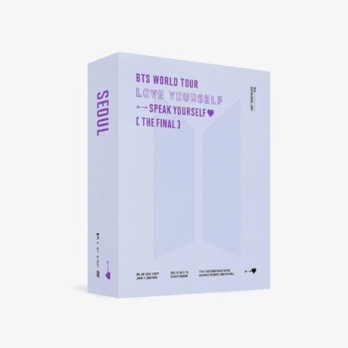 BTS - WORLD TOUR 'LOVE YOURSELF : SPEAK YOURSELF' [THE FINAL] DVD - K-pop product