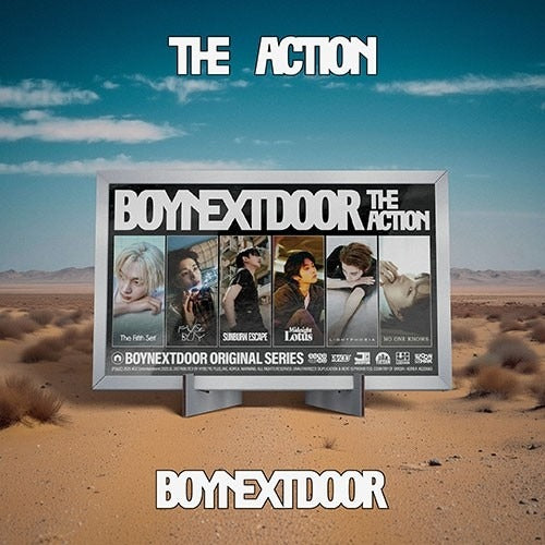 BOYNEXTDOOR - The Action - Frame Ver. (Random Member)