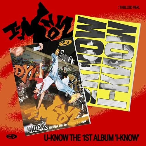 U-KNOW - THE 1ST ALBUM [I-KNOW] (TABLOID VER.) - K-pop product