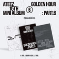 ATEEZ GOLDEN HOUR Part.6 POCAALBUM 3-versieset met TOKTOQ POB