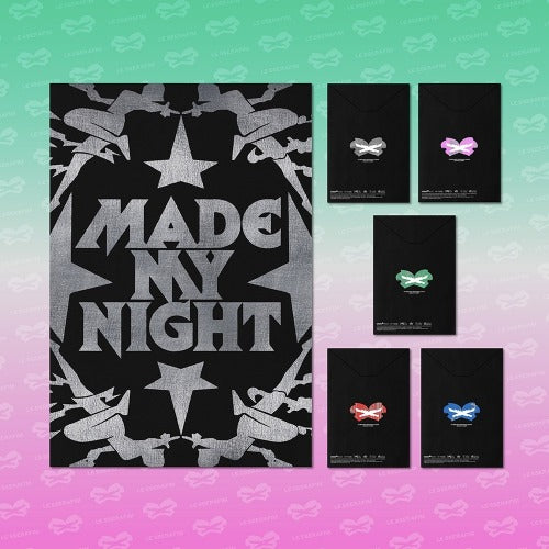 LE SSERAFIM 2ND SINGLE ALBUM 'MADE MY NIGHT' COMPACT VER. K-pop album