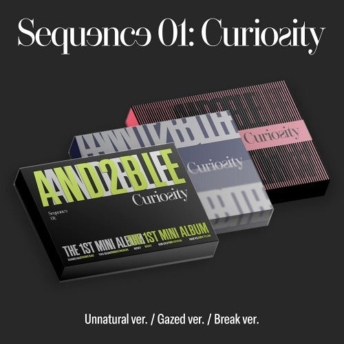 AND2BLE - SEQUENCE 01 : CURIOSITY 1st Mini Album (Random)