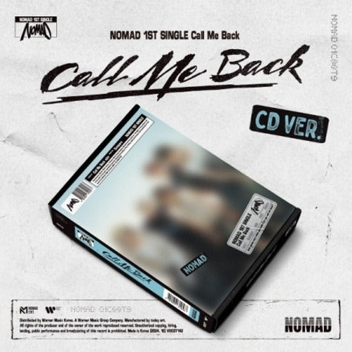 NOMAD - [CALL ME BACK] (1ST SINGLE ALBUM) (CD VER.) - K-pop product