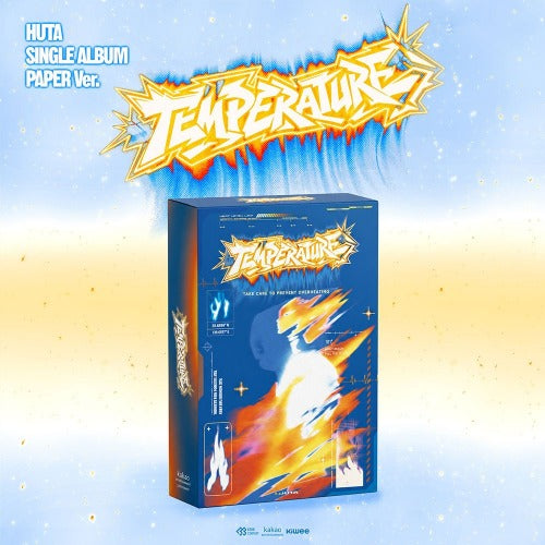 LEE MIN HYUK (HUTA) - SINGLE ALBUM [TEMPERATURE] (PAPER VER.) (KIWEE) - K-pop product