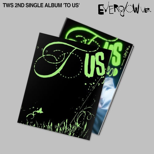 TWS To Us Everglow Ver. (Random 1 of 6) K-pop album