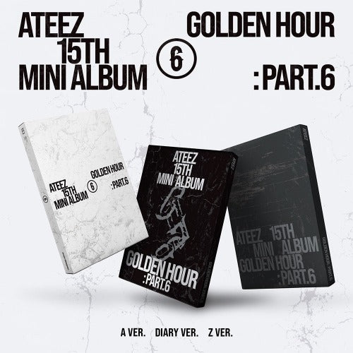 ATEEZ GOLDEN HOUR Part.6 album cover