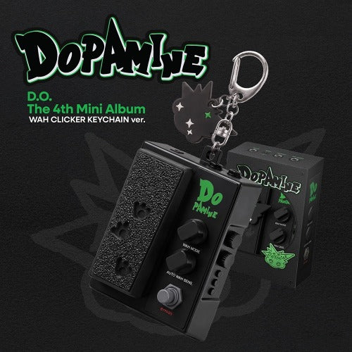 D.O. (DOH KYUNG SOO) THE 4TH MINI ALBUM 'DOPAMINE' WAH CLICKER KEYCHAIN VER. LIMITED EDITION K-pop album