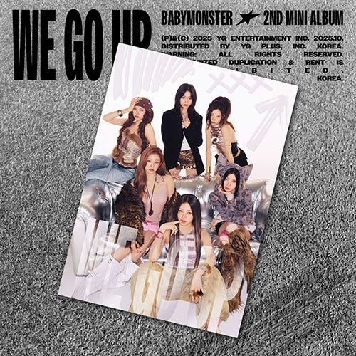 BABYMONSTER - WE GO UP - Postcard Ver.