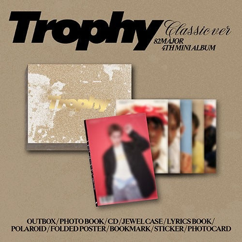 82MAJOR TROPHY 4th Mini Album Classic Version