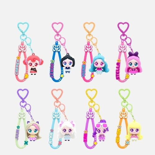Hearts2Hearts Teenieping X Hearts2Hearts Figure Keyring