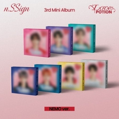 n.SSign - [LOVE POTION] (3RD MINI ALBUM) (NEMO VER.) - K-pop product