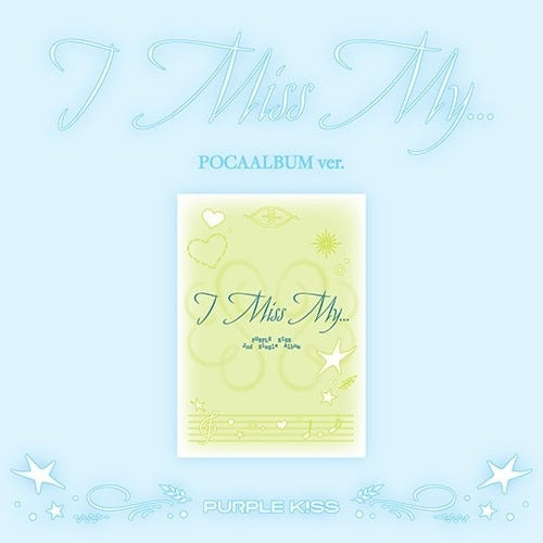 PURPLE KISS - 2ND SINGLE ALBUM [I MISS MY...] (POCA VER.) - K-pop product