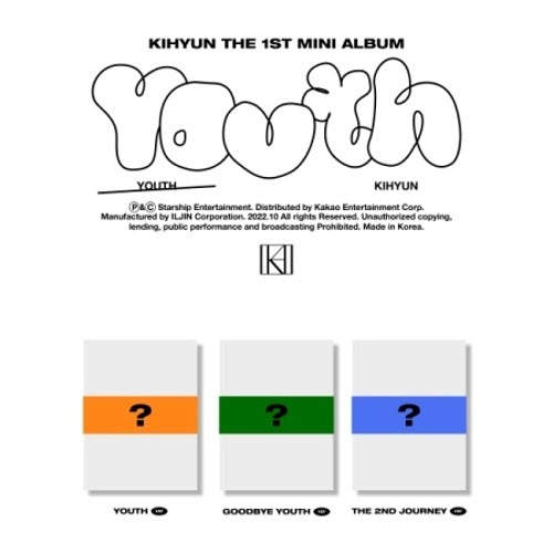 KIHYUN – Youth (1St Mini Album) K-pop album