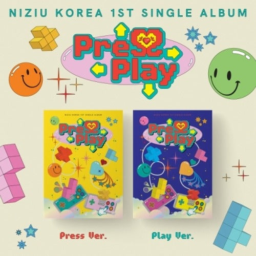NiziU - PRESS PLAY (1ST SINGLE ALBUM) - K-pop product