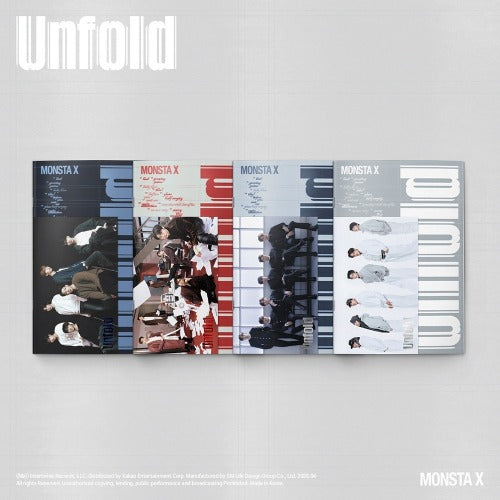 MONSTA X - [UNFOLD] - K-pop product