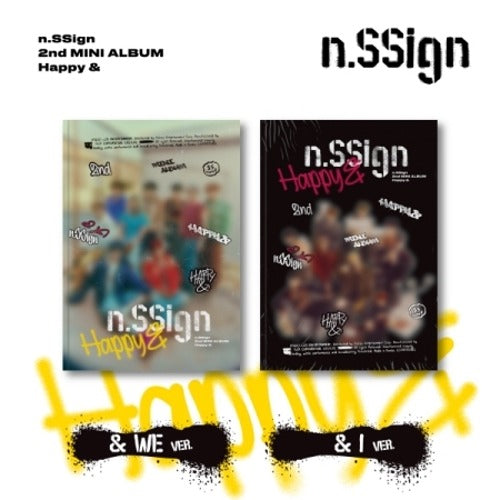 n.SSign - [HAPPY &] (2ND MINI ALBUM) - K-pop product