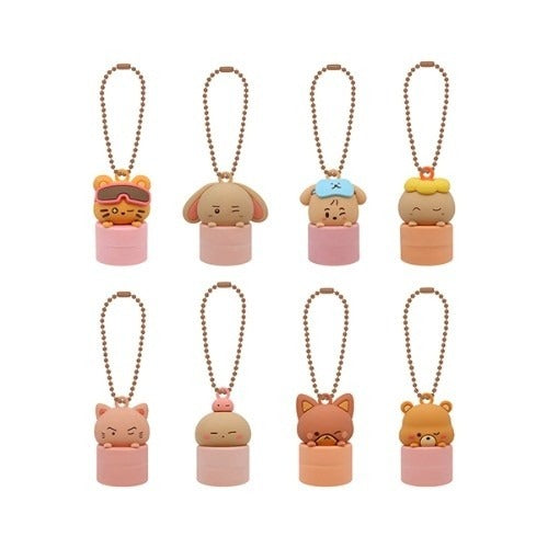 ATEEZ 8th Anniversary Lip Cap Keyring K-pop merchandise