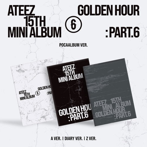 ATEEZ GOLDEN HOUR Part.6 POCAALBUM