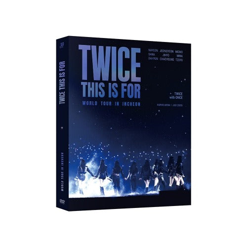 TWICE - TWICE [THIS IS FOR] WORLD TOUR IN INCHEON DVD - K-pop product