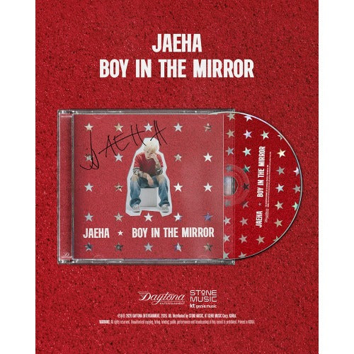 JAEHA BOY IN THE MIRROR Jewel Case K-pop album