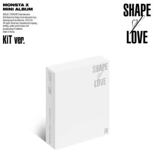 MONSTA X - SHAPE OF LOVE (11TH MINI ALBUM) KIT ALBUM - K-pop product